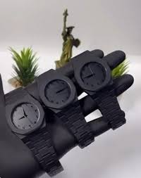 Black Arabic Aura Watch