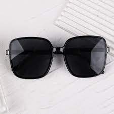 Oversized Mirror Square Sunglasses