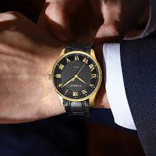 Curren 8409 Black Chain Classic