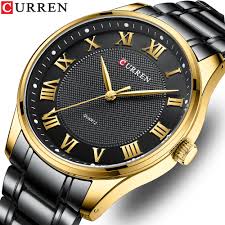 Curren 8409 Black Chain Classic