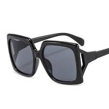 Oversized Mirror Square Sunglasses